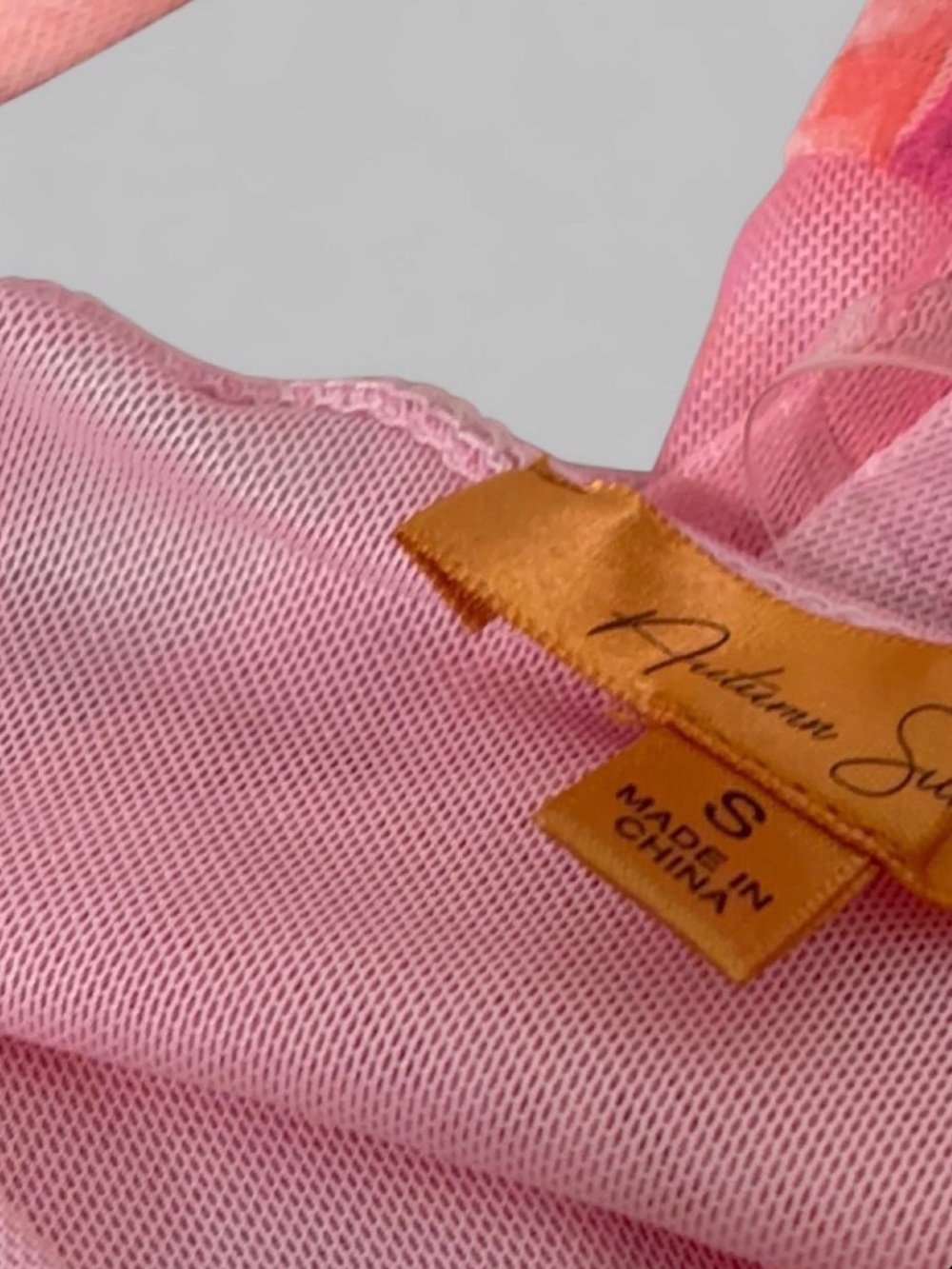 Pink Floral Halter Top - Picture 4 of 4